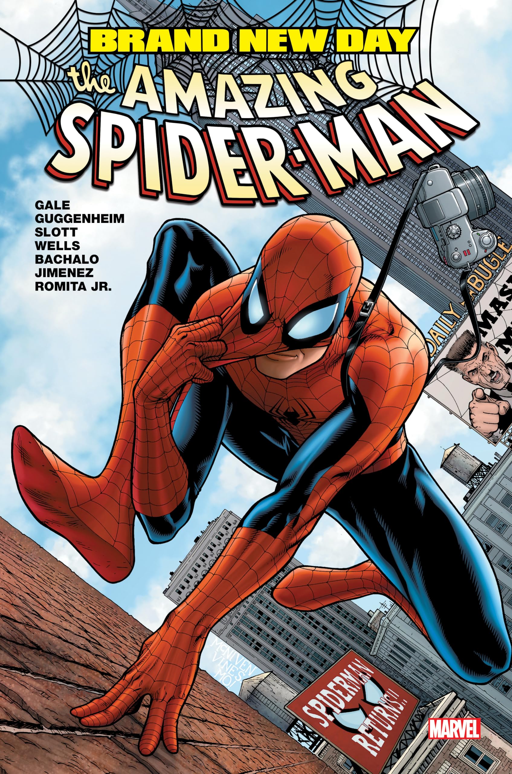 jaquette album SPIDER-MAN: BRAND NEW DAY OMNIBUS VOL. 1 MCNIVEN COVER