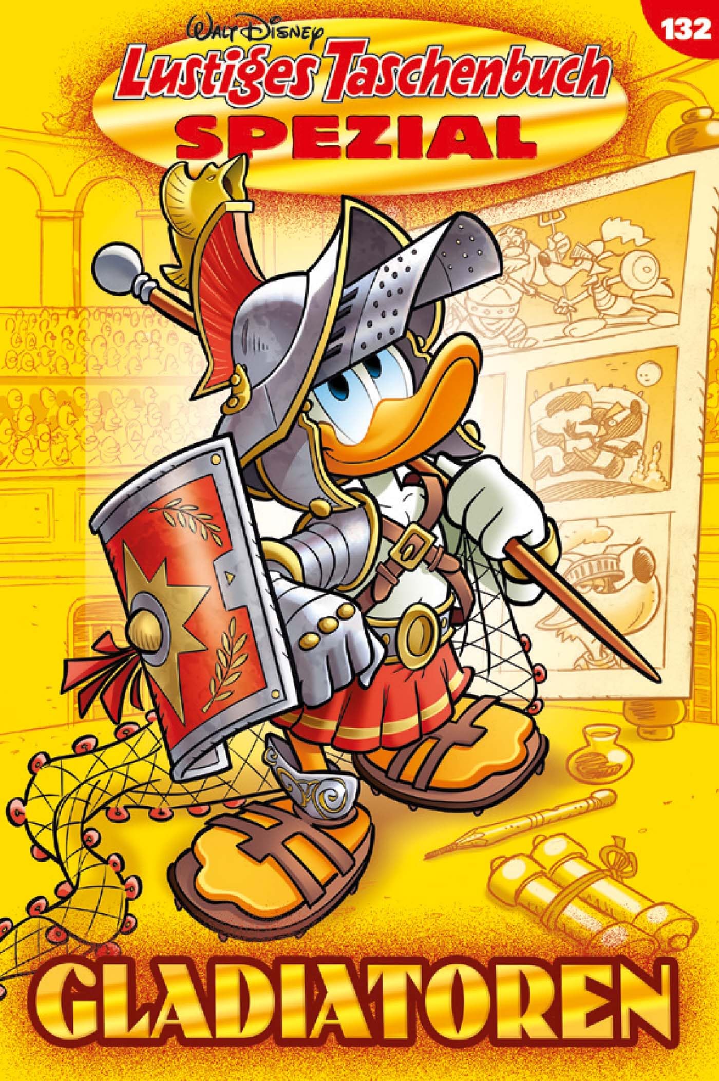 jaquette album Lustiges Taschenbuch Spezial Band 132: Gladiatoren