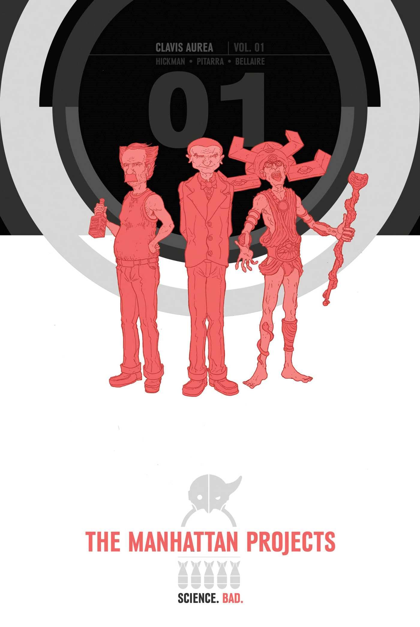 jaquette album The Manhattan Projects Deluxe Edition Book 1