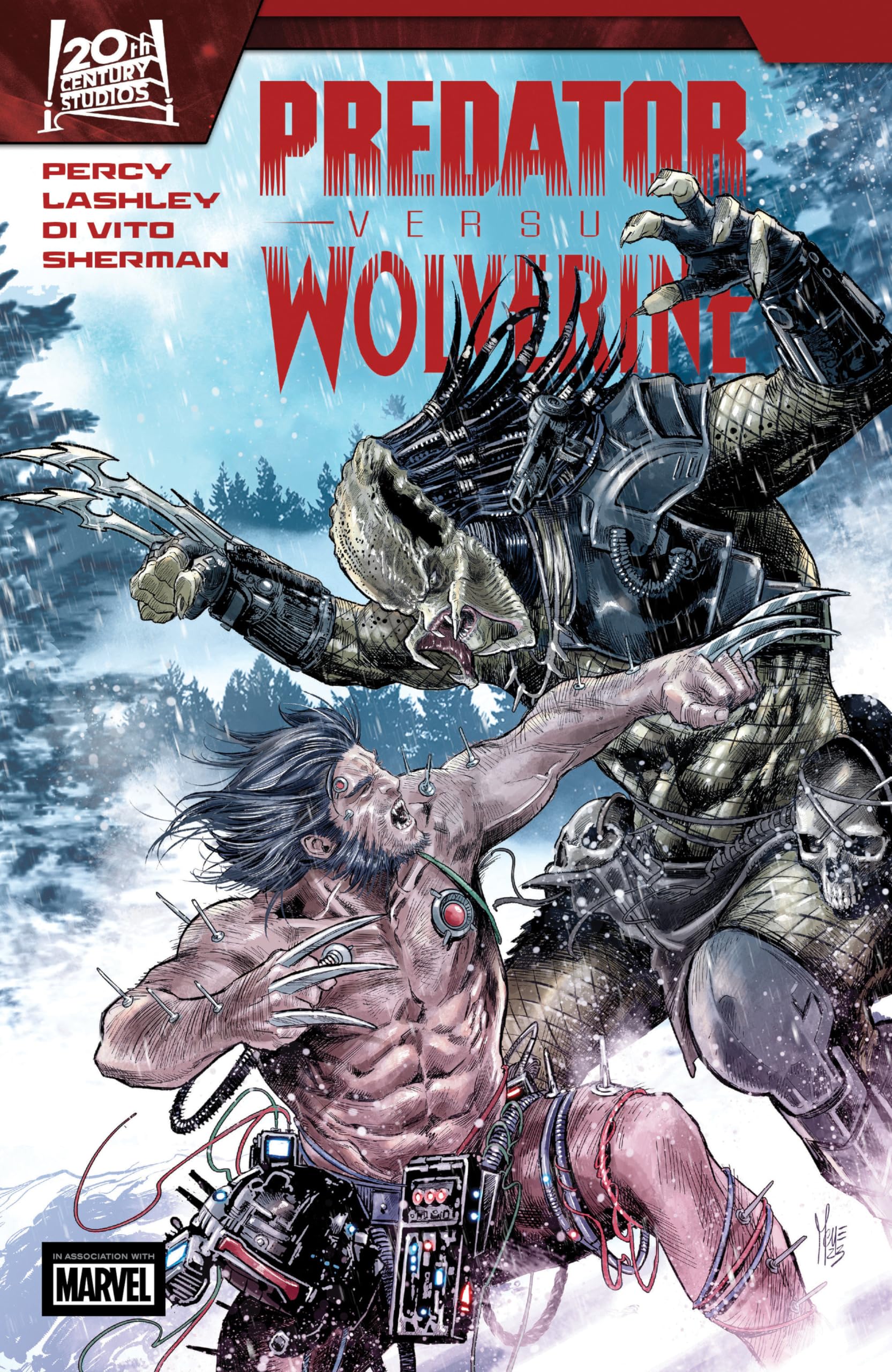 jaquette album PREDATOR VS. WOLVERINE