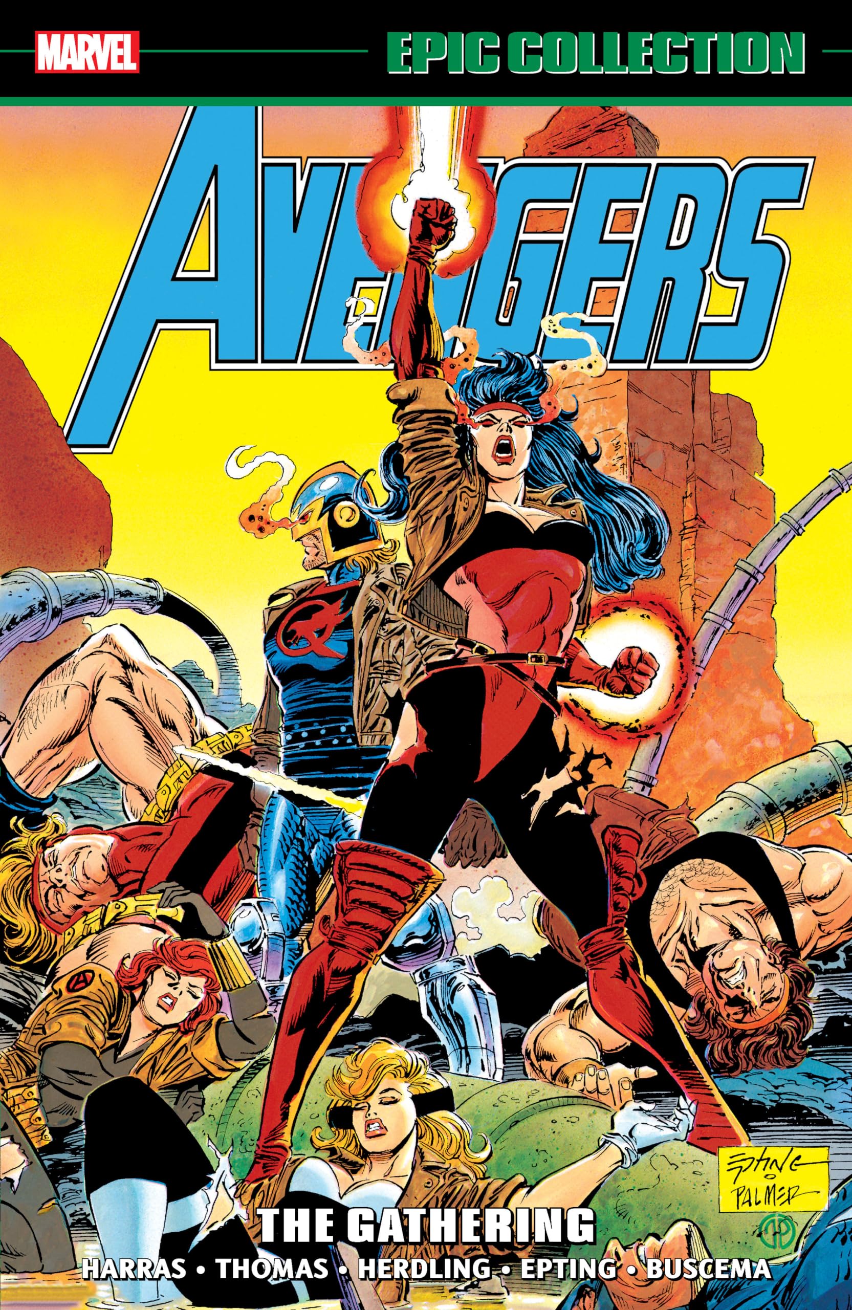 jaquette album AVENGERS EPIC COLLECTION: THE GATHERING