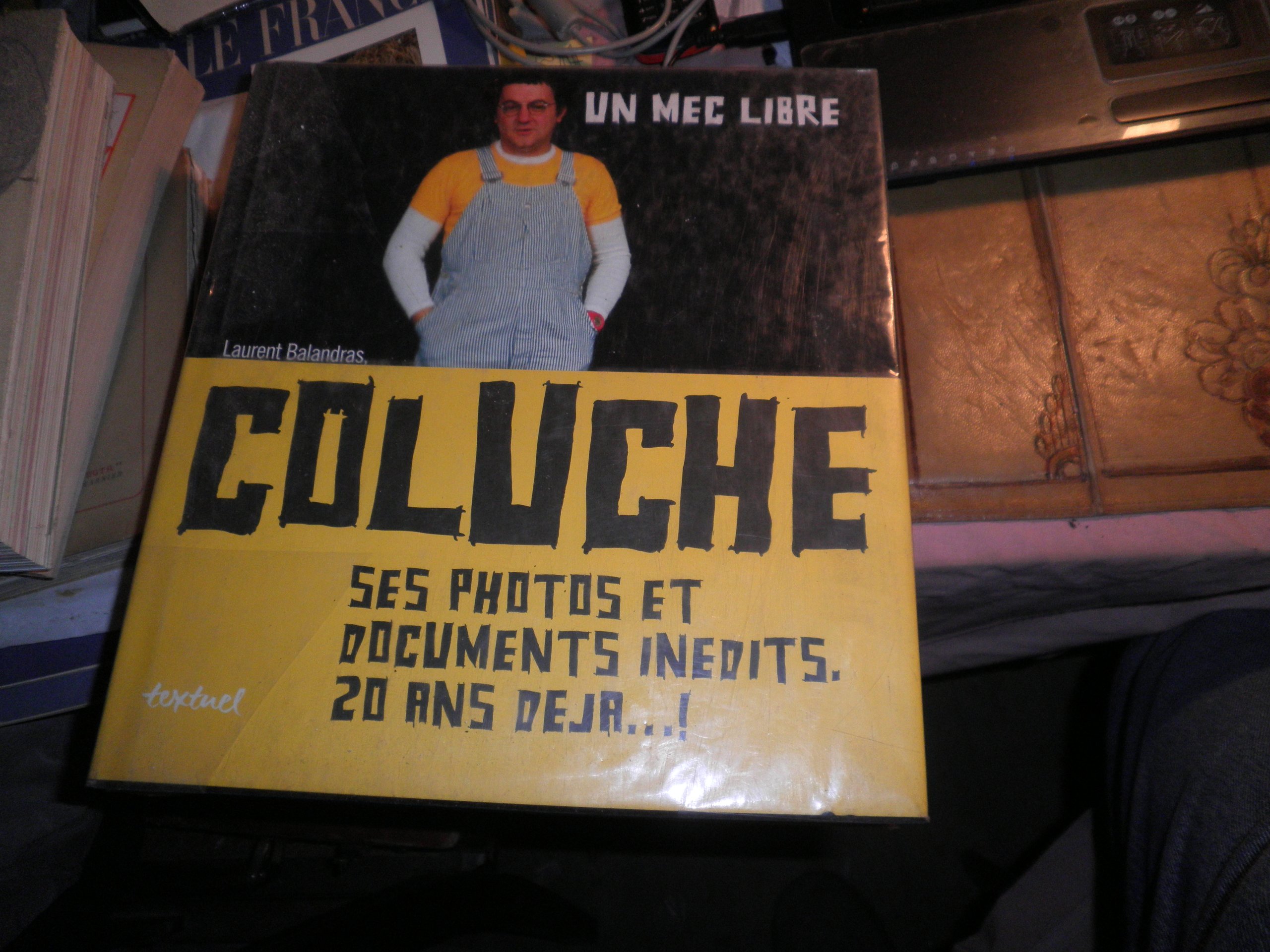 jaquette album Coluche, un mec libre