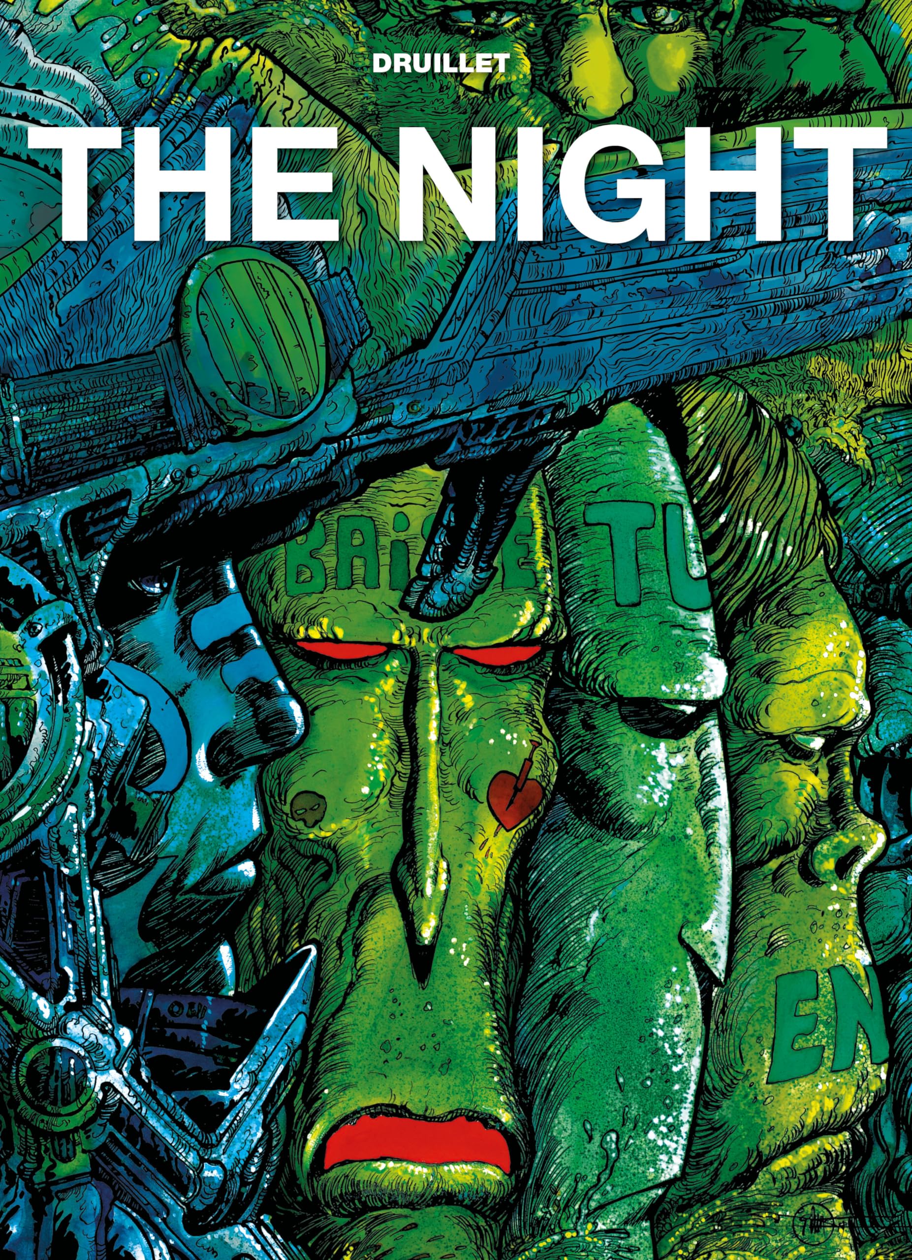 jaquette album The Druillet Library: The Night
