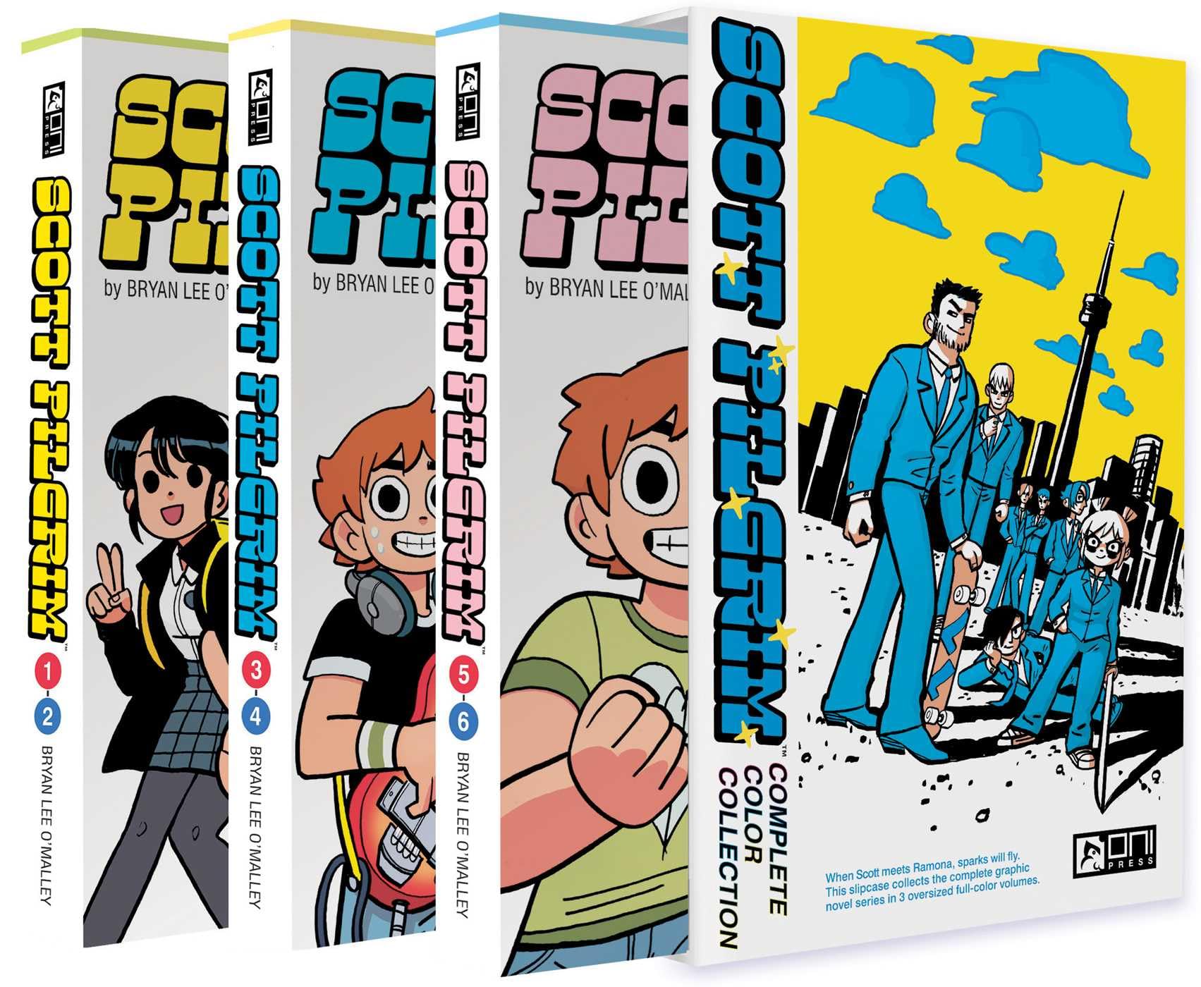 jaquette album Scott Pilgrim Color Collection Box Set: Soft Cover Edition