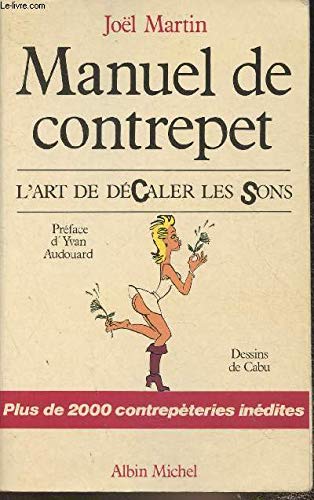 jaquette album Manuel de contrepet: L'art de décaler les sons