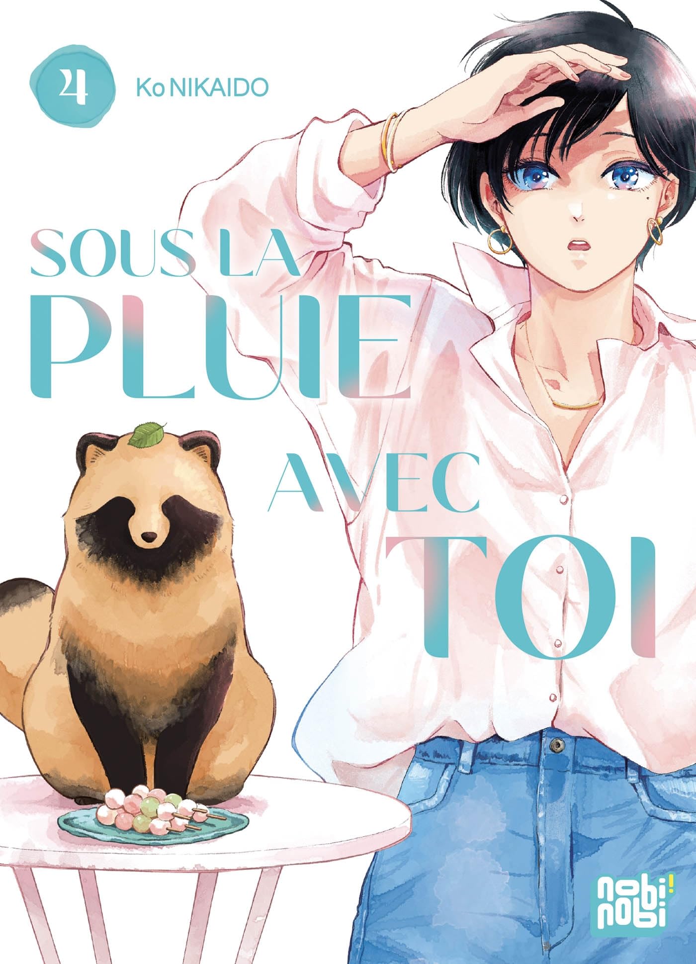 jaquette album Sous la pluie avec toi T04