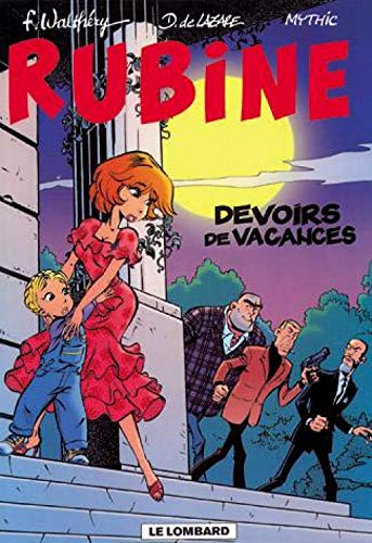 jaquette album Rubine Tome 7 - Devoirs De Vacances