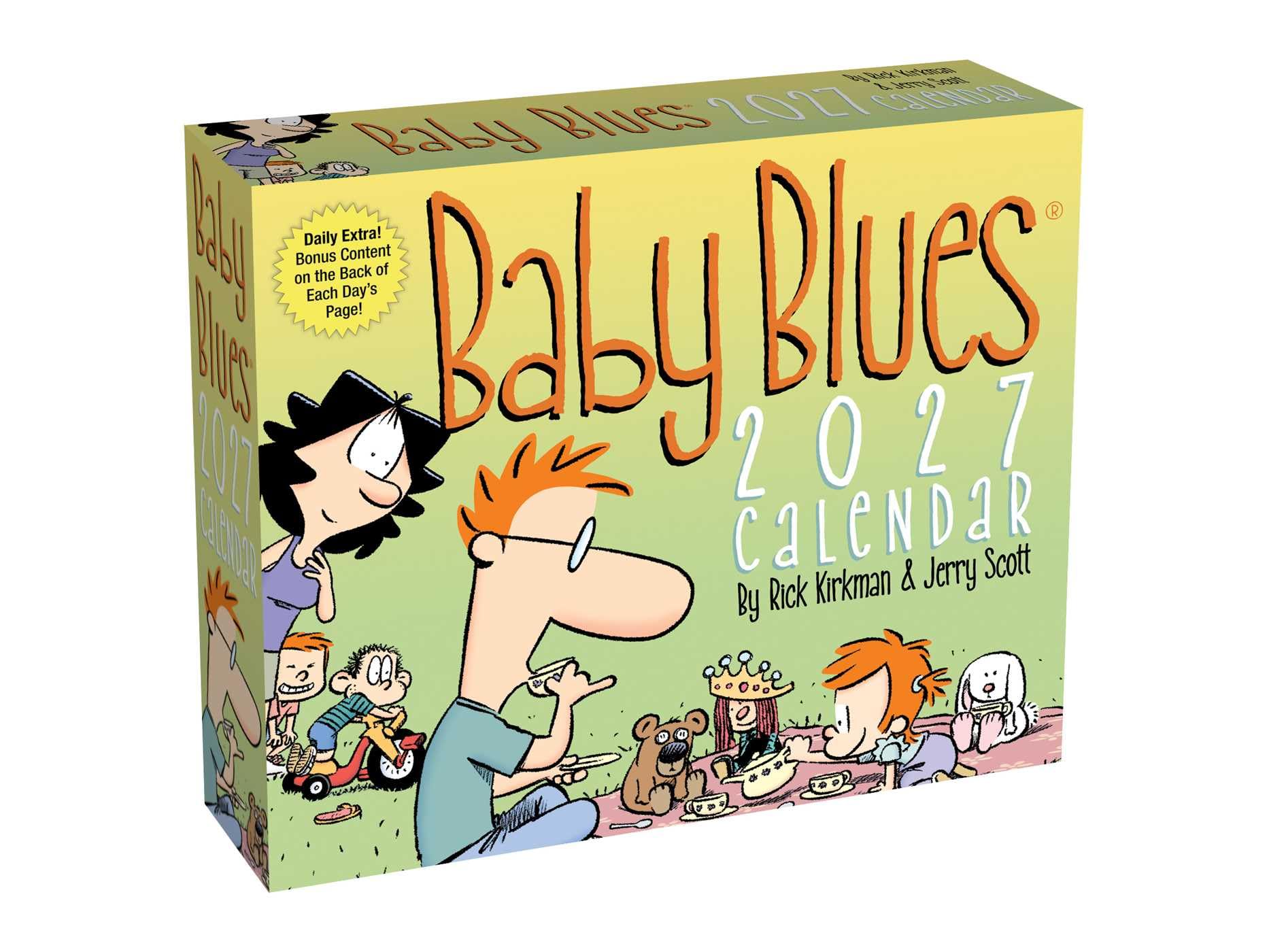 jaquette album Baby Blues 2027 Day-to-Day Calendar