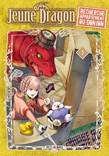 jaquette album Jeune dragon recherche appartement ou donjon - Tome 3