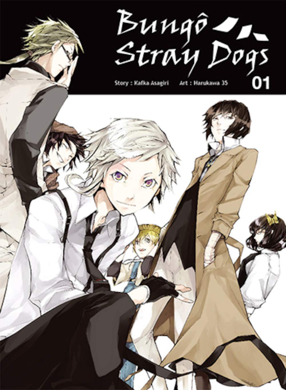 jaquette album Bungô stray dogs, Tome 1 :