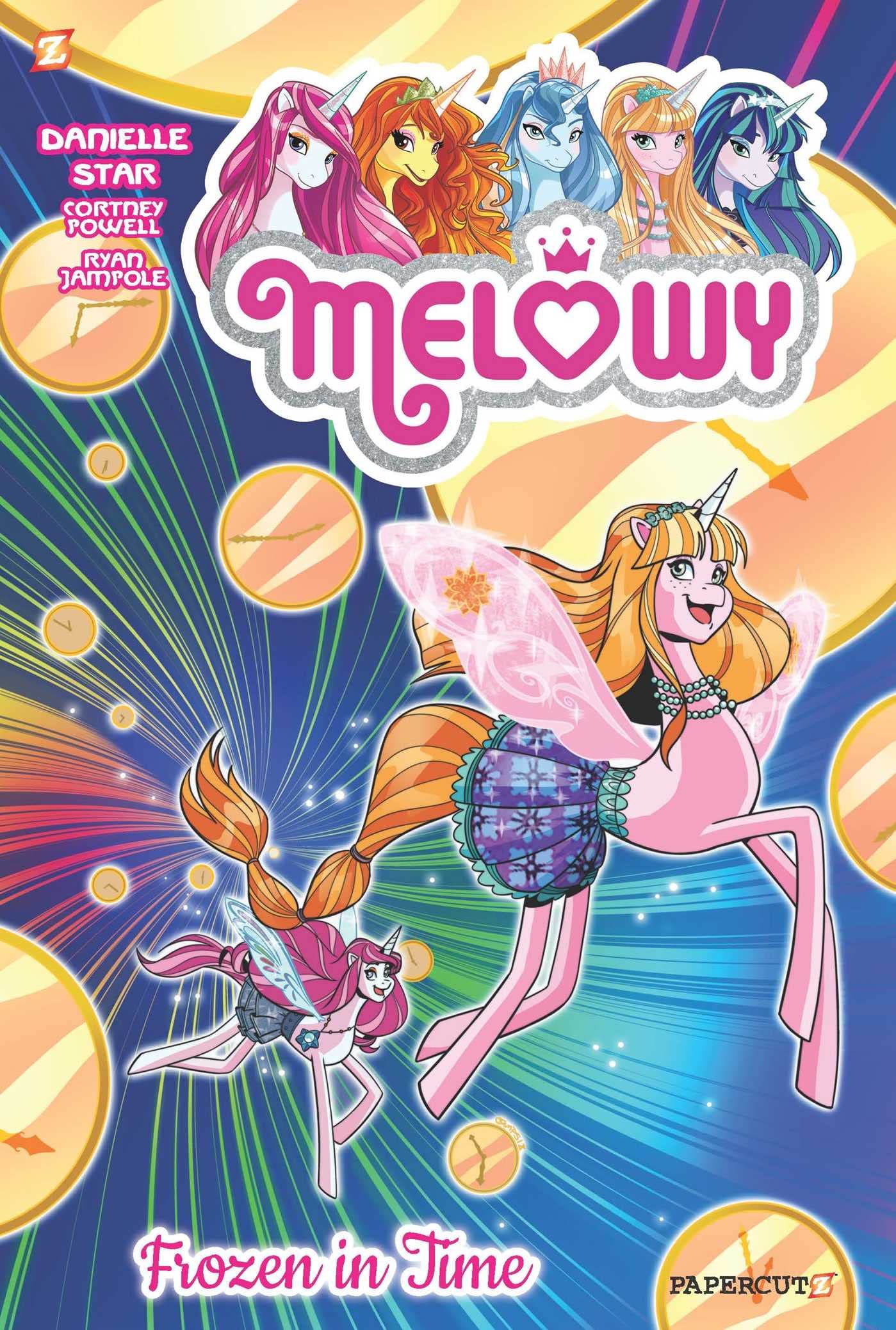 jaquette album Melowy #4 HC: Frozen in Time