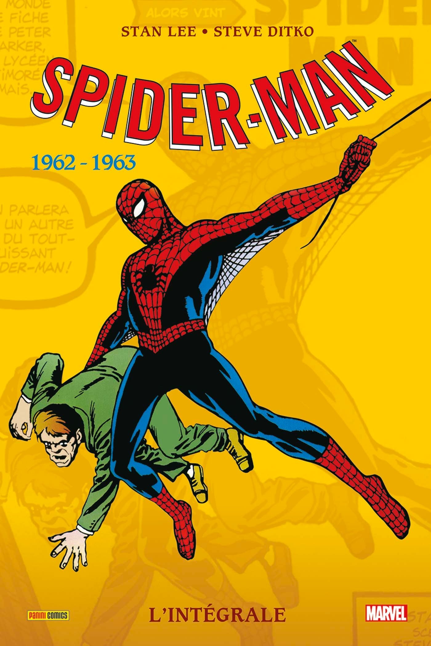 jaquette album Amazing Spider-Man: L'intégrale 1962-1963 (T01 Nouvelle édition)