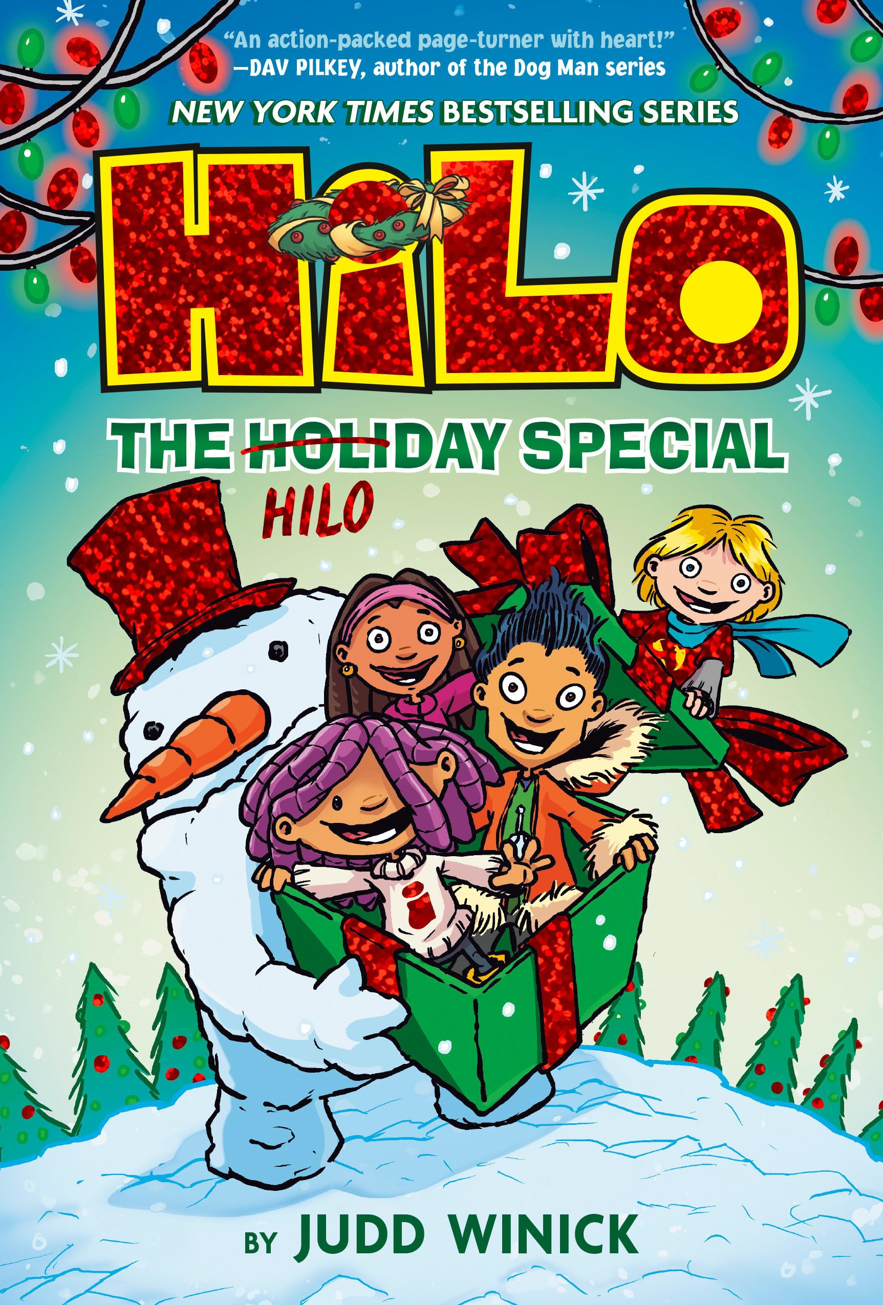 jaquette album Hilo: The Holiday Special: (A Graphic Novel)