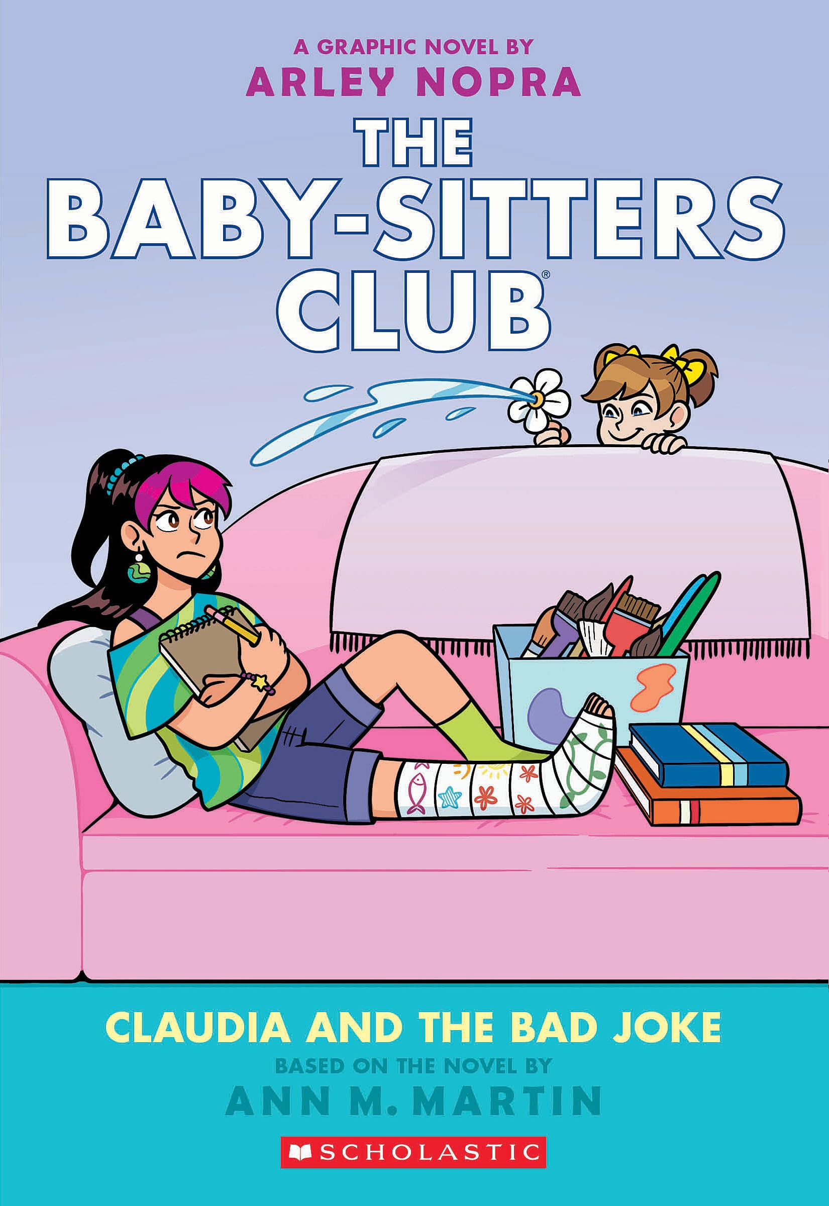 jaquette album Claudia and the Bad Joke: A Graphic Novel (The Baby-sitters Club #15)