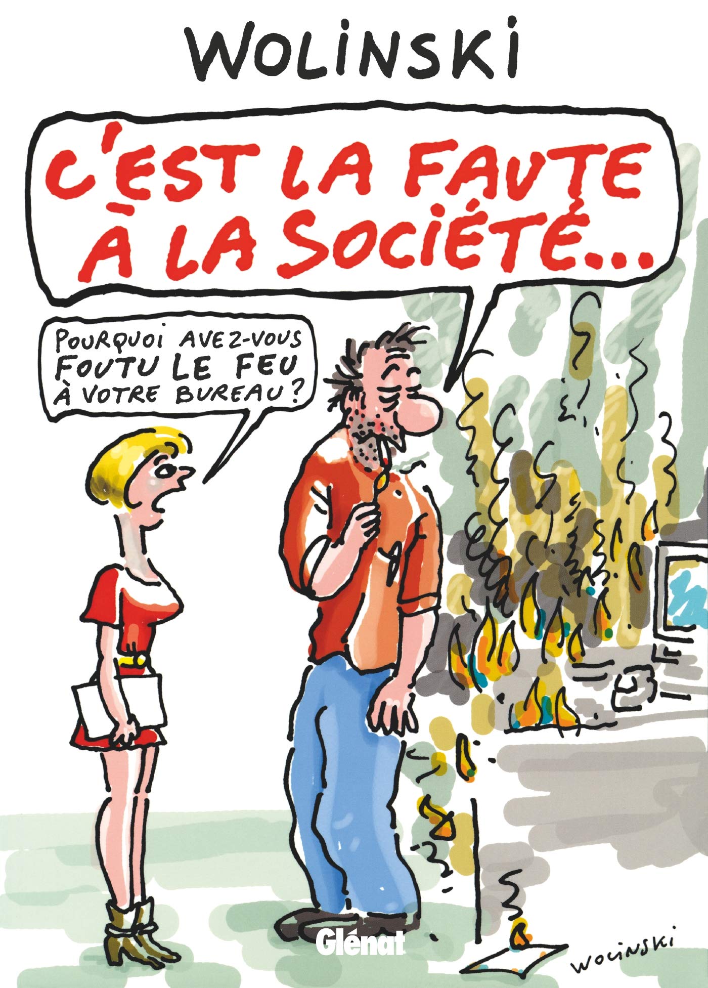jaquette album C'est la faute à la société.