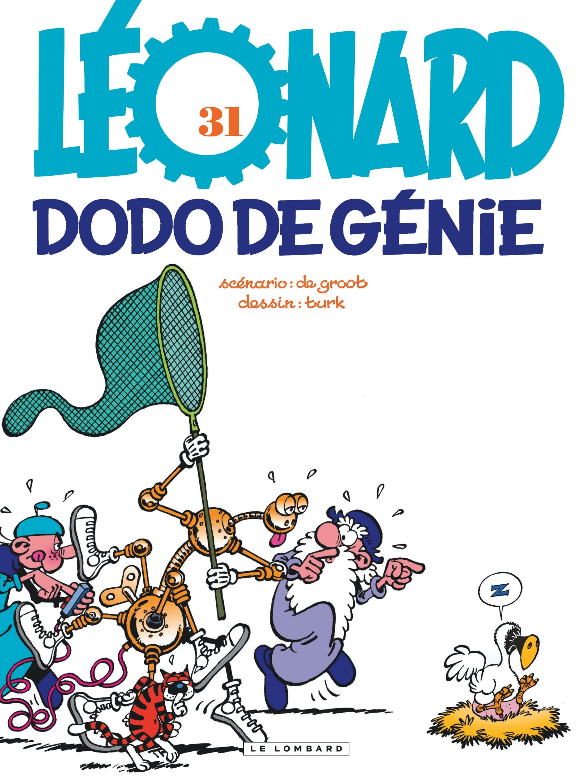 jaquette album Léonard - Tome 31 - Dodo de génie