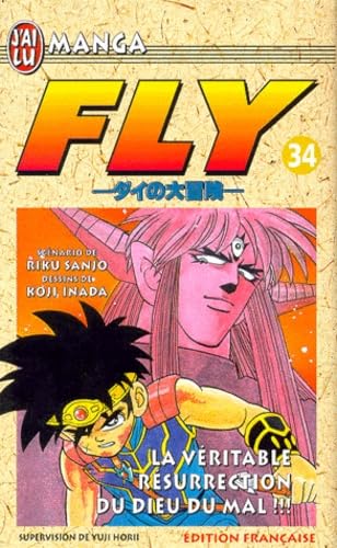 jaquette album Fly - Tome 34 : La véritable résurrection du Dieu du Mal !!!