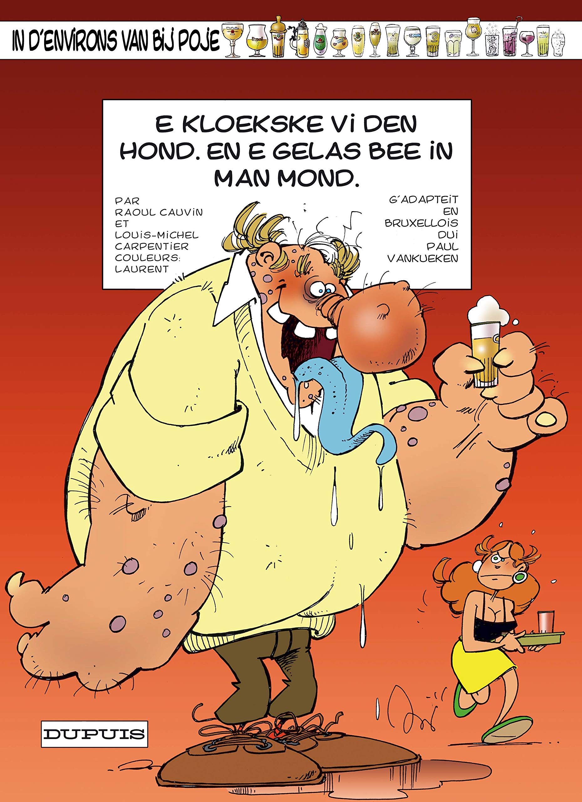 jaquette album E KLOEKSKE VI DEN HOND, EN E GELAS BEE IN MAN MOND