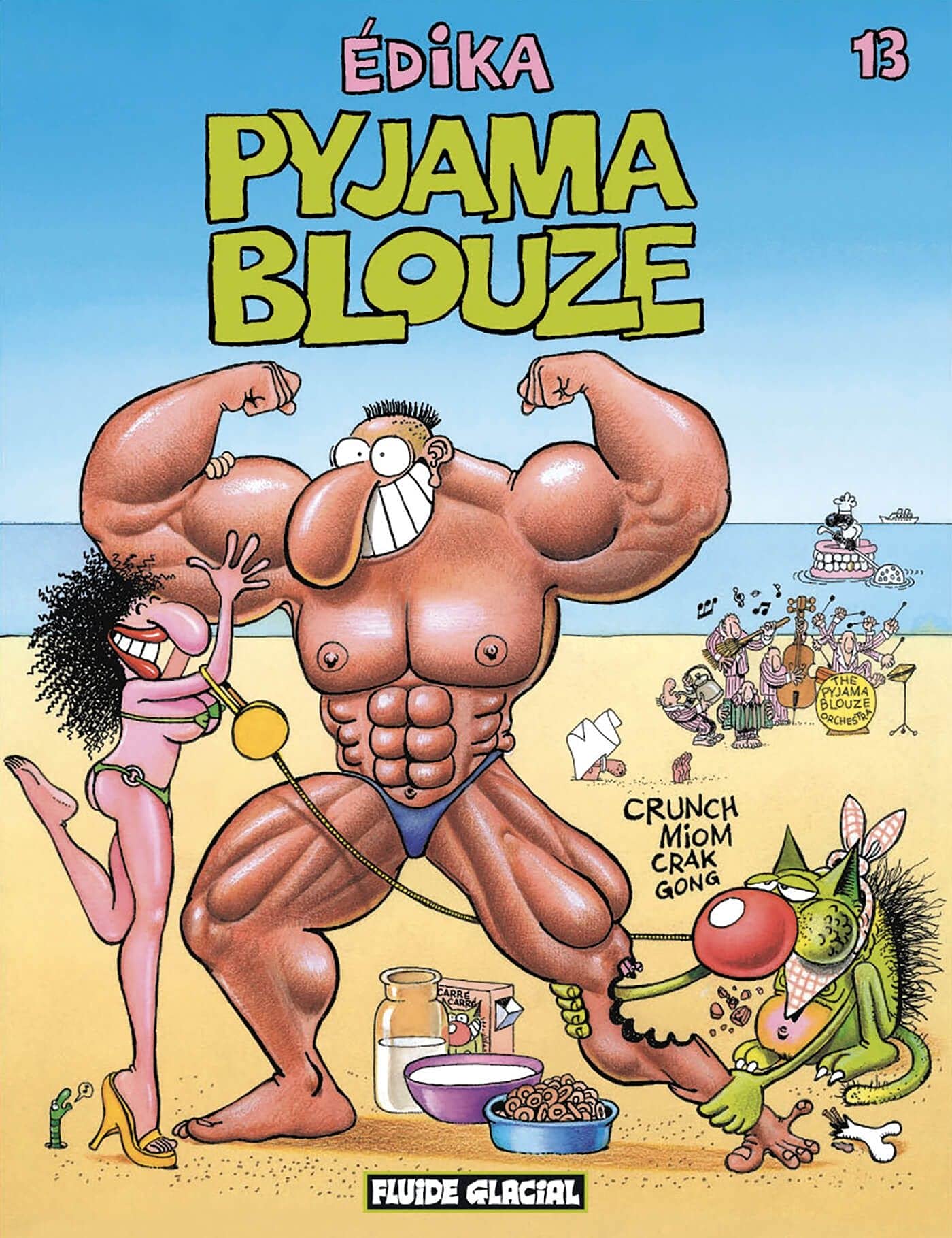 jaquette album Édika - Tome 13 - Pyjama blouze