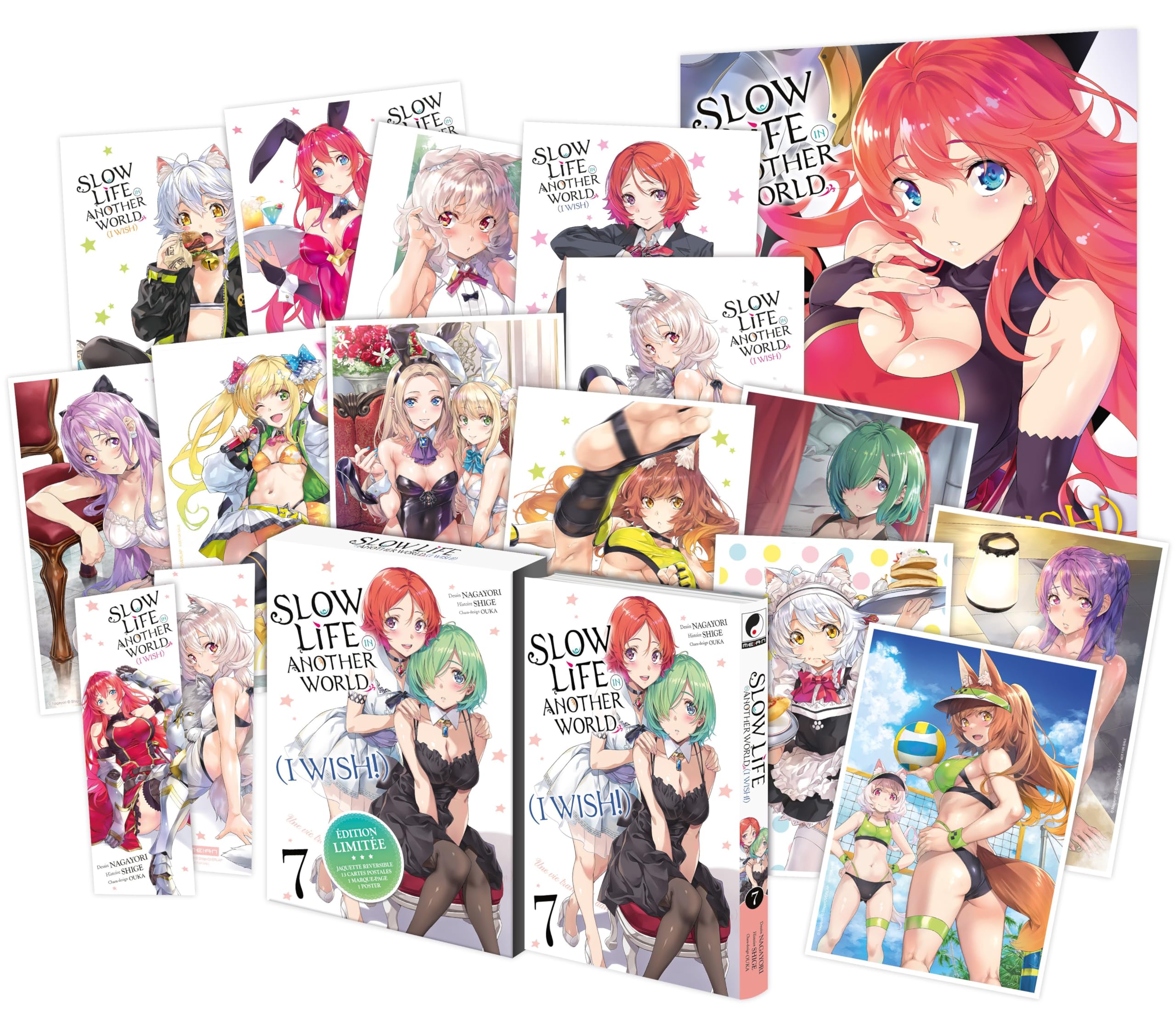 jaquette album Slow Life In Another World (I Wish!) - Tome 07 - Edition limitée