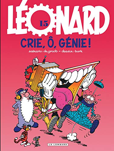 jaquette album Léonard Tome 15 - Crie, Ô, Génie !