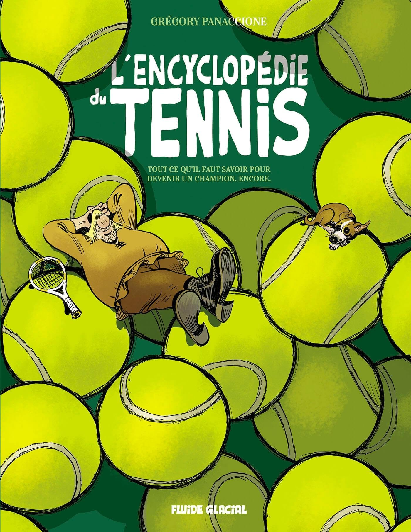 jaquette album L' Encyclopédie du tennis - tome 02