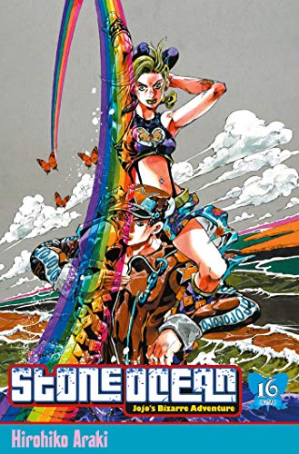 jaquette album Jojo's bizarre adventure - Stone Ocean - Tome 16 : À Cap Canaveral