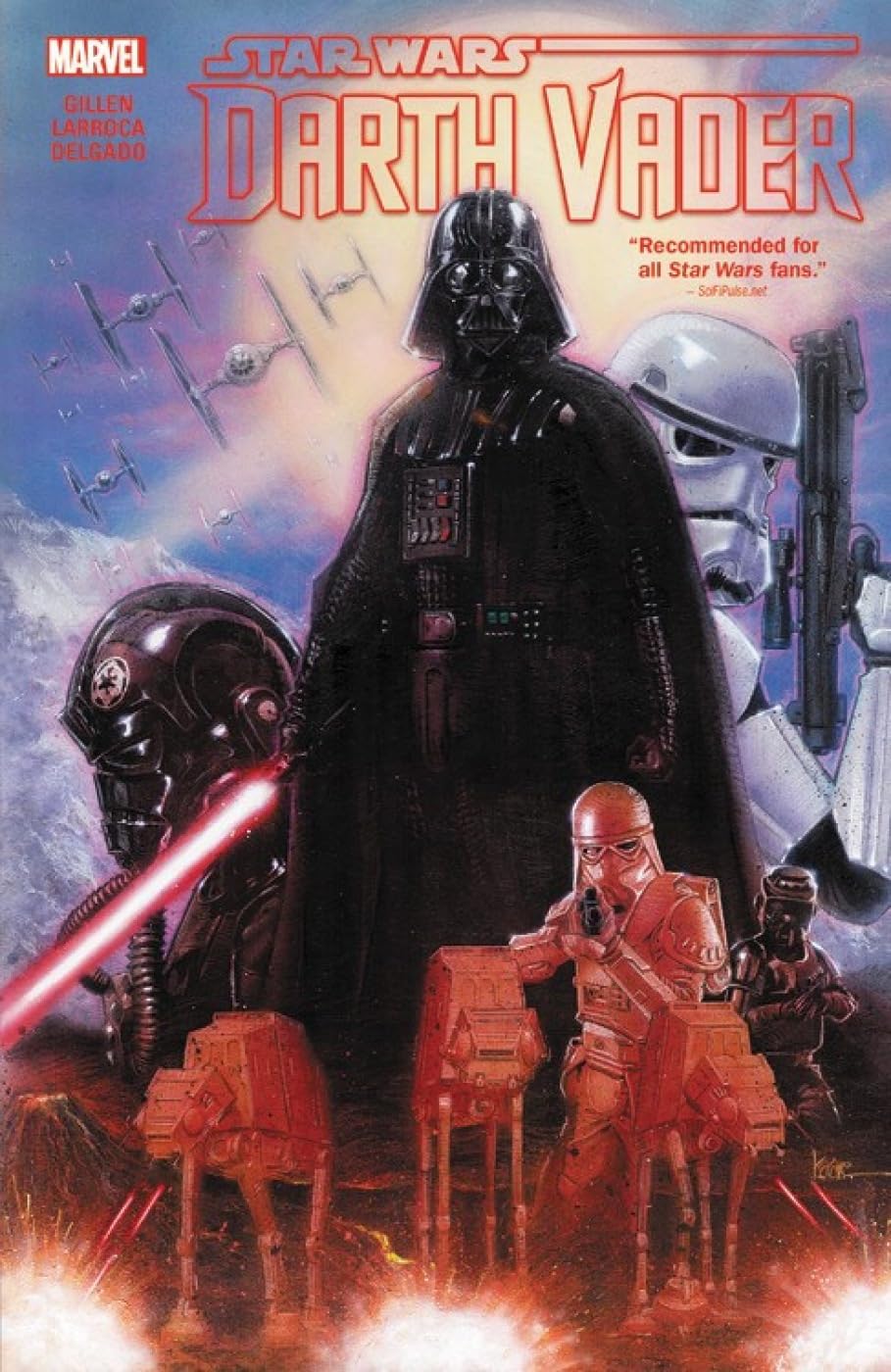 jaquette album Star Wars: Darth Vader by Kieron Gillen & Salvador Larroca Omnibus