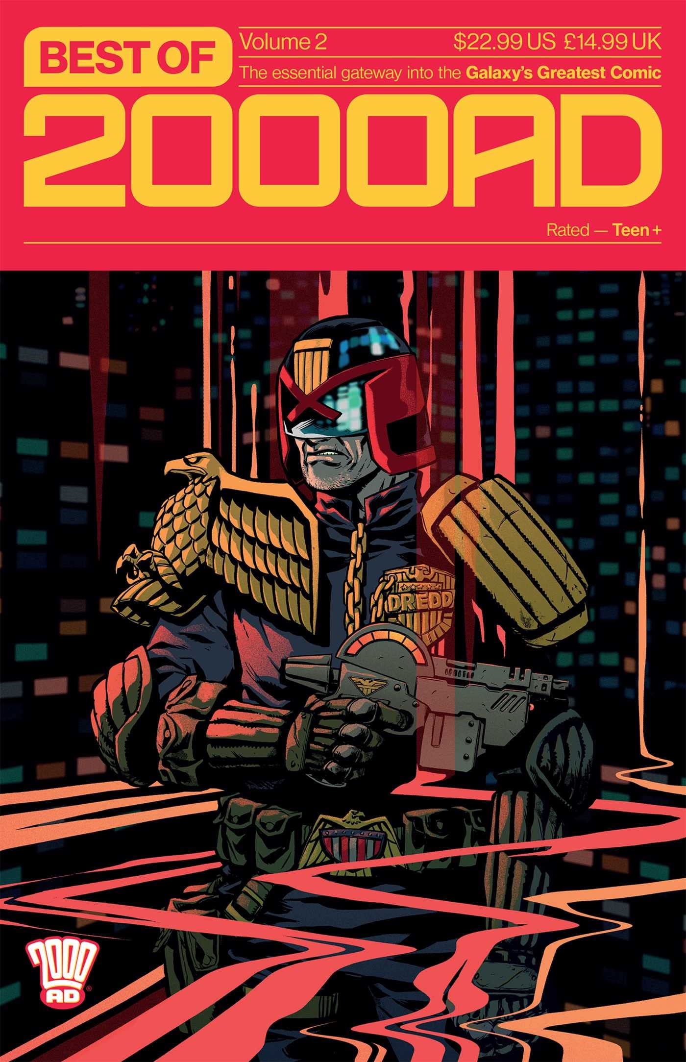 jaquette album Best of 2000 AD Volume 2: The Essential Gateway to the Galaxy's Greatest Comic