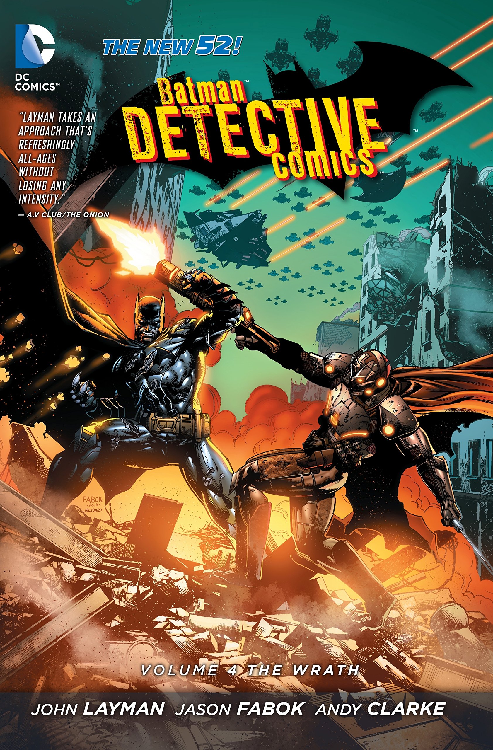 jaquette album Batman: Detective Comics Vol. 4: The Wrath (The New 52)