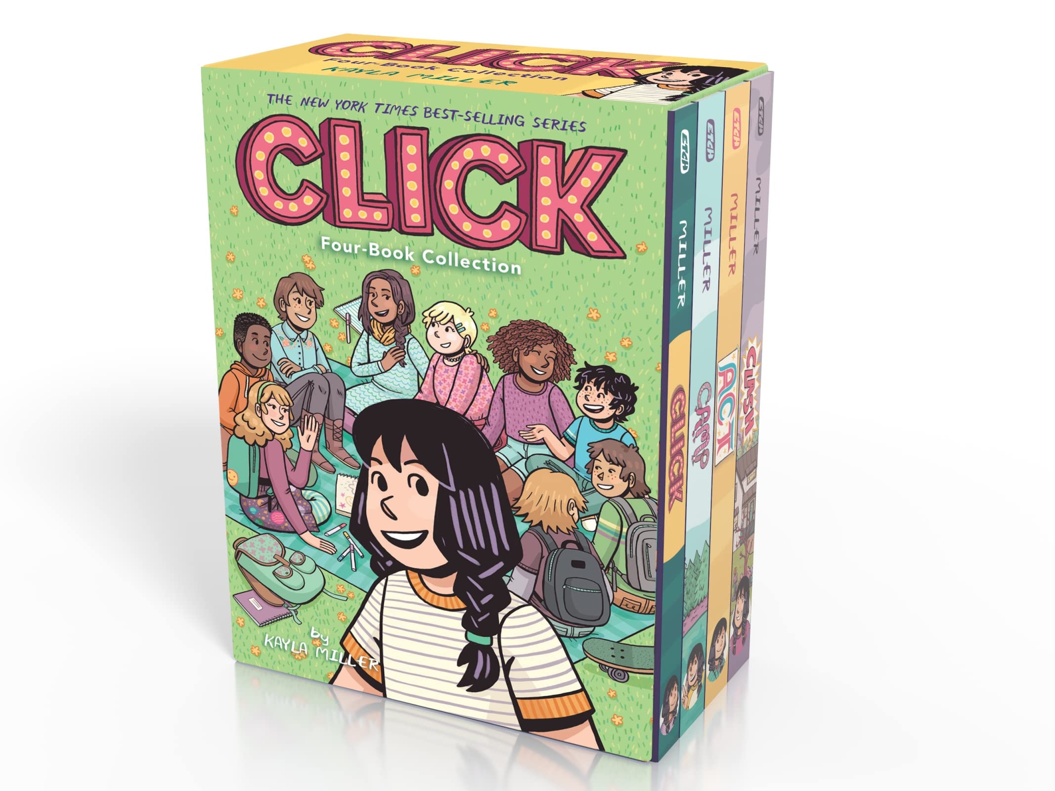 jaquette album Click 4-Book Box Set