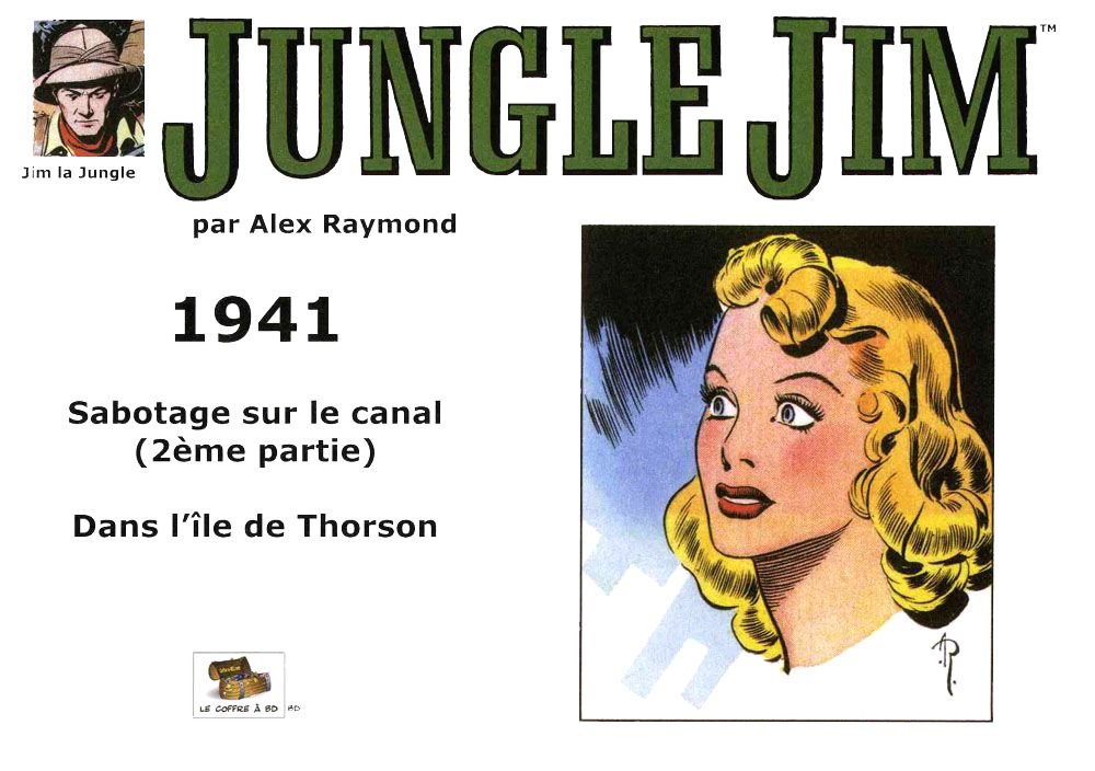 jaquette album Jungle Jim 1941