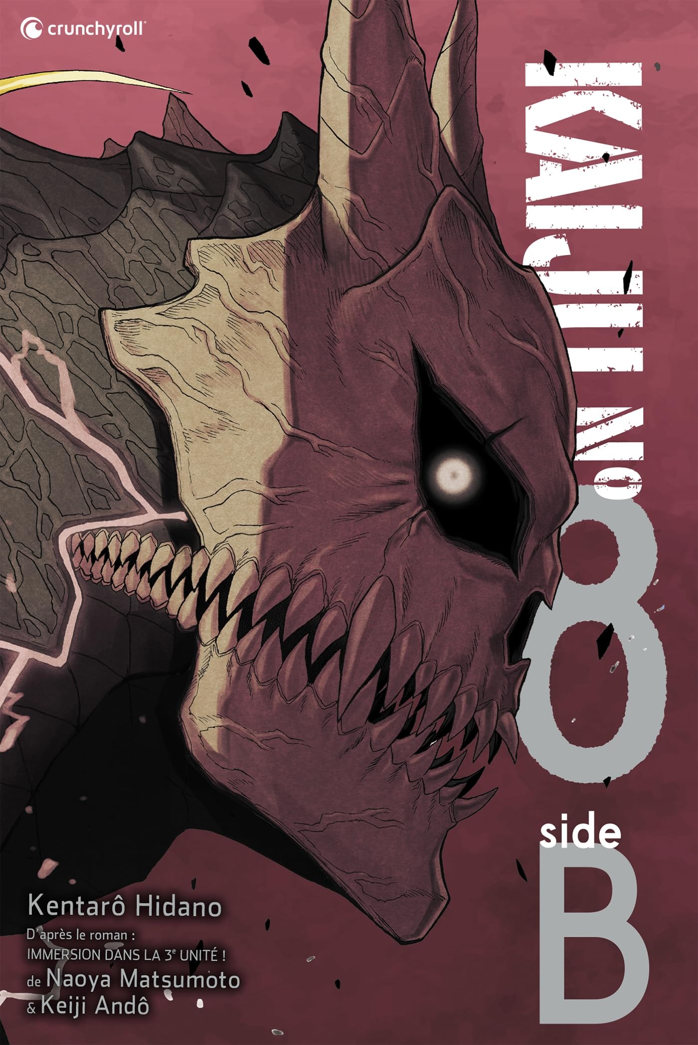 jaquette album KAIJU N° 8 - side B T02 - Édition Collector