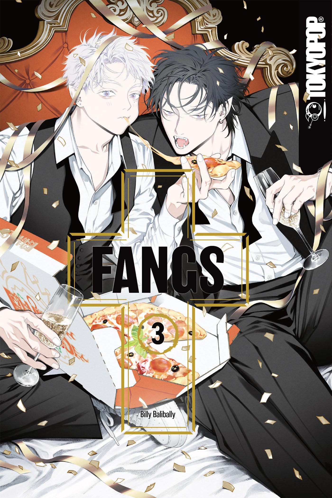 jaquette album FANGS, Volume 3