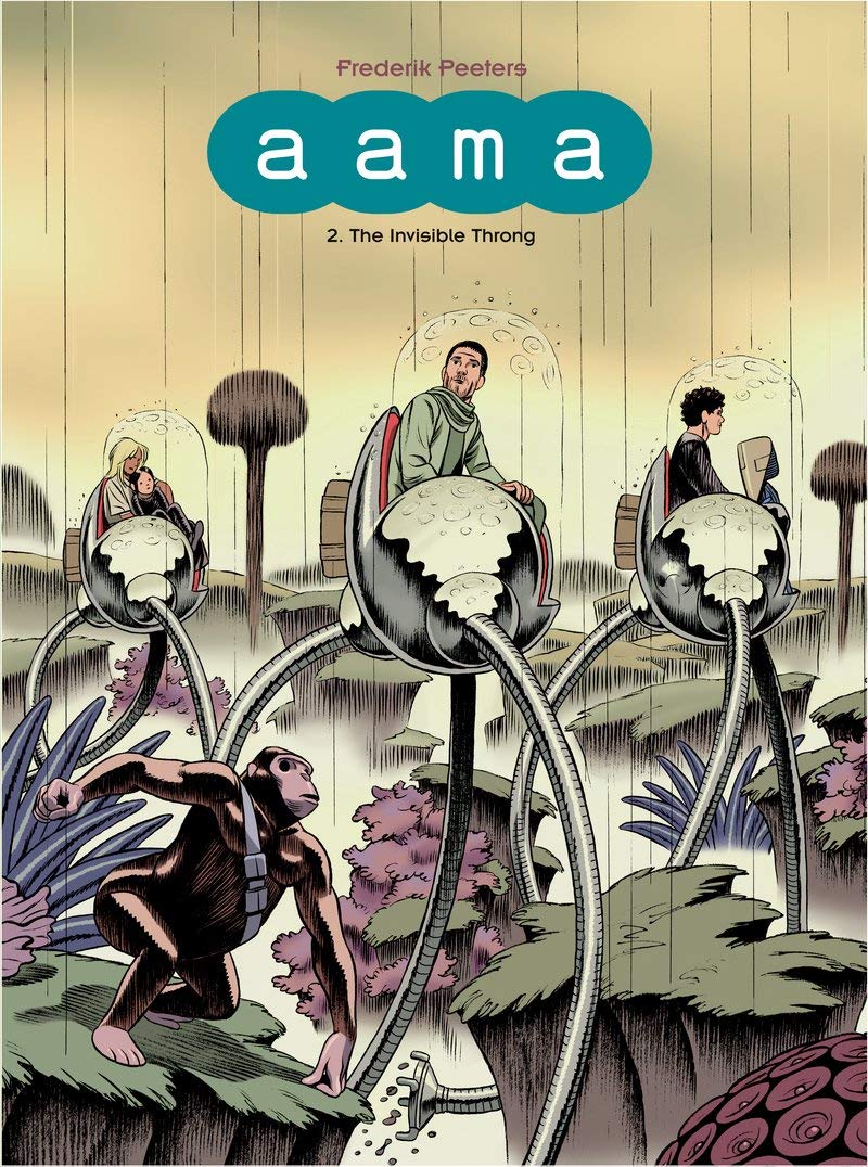 jaquette album Aama 2: The Invisible Throng