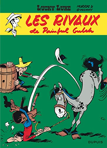 jaquette album Lucky Luke Tome 19 - Les Rivaux De Painful Gulch