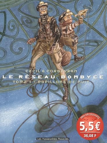 jaquette album Le Réseau Bombyce Tome 1 : Papillons De Nuit