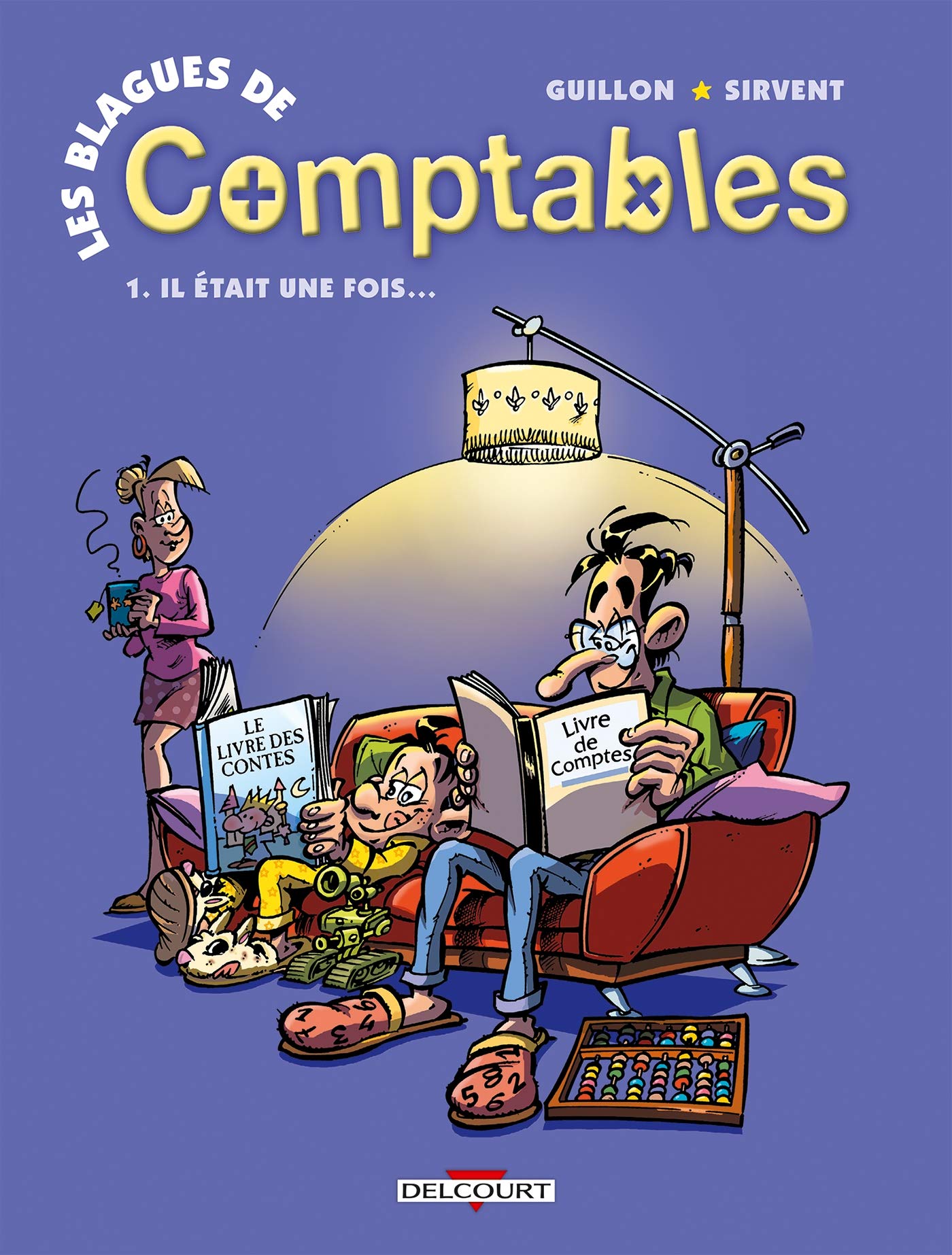 jaquette album Les Blagues de comptables T01: Il était une fois