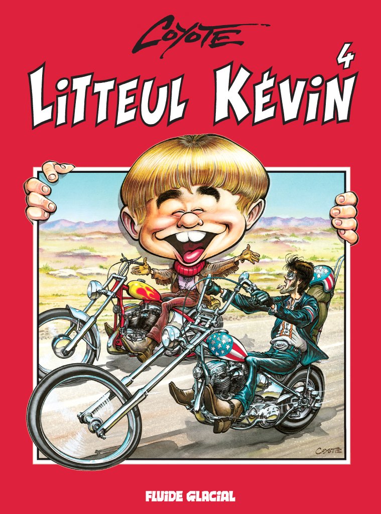 jaquette album Litteul Kévin, Tome 4 - Édition couleurs