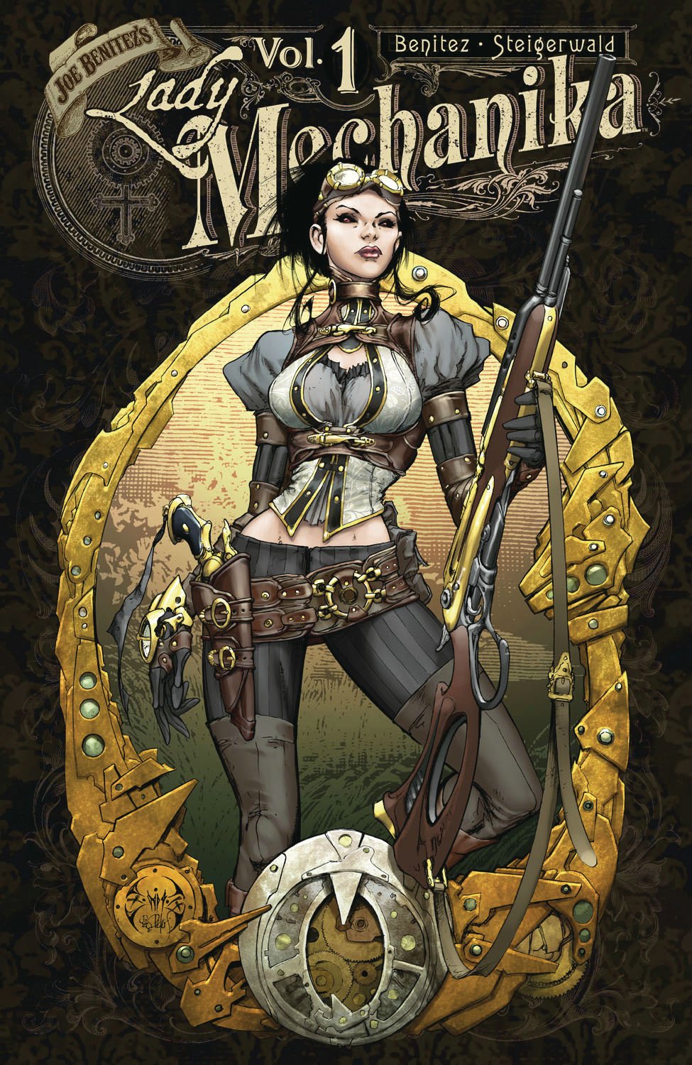 jaquette album Lady Mechanika Oversized HC Vol 1: Mystery of the Mechanical Corpse