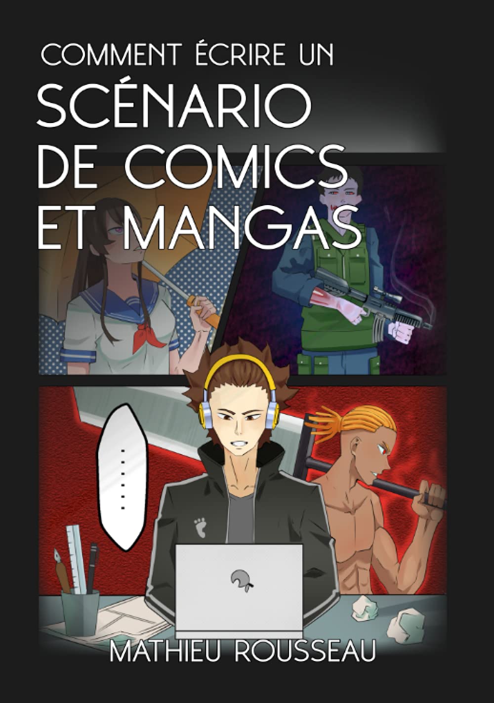 jaquette album Comment écrire un scénario de comics et mangas