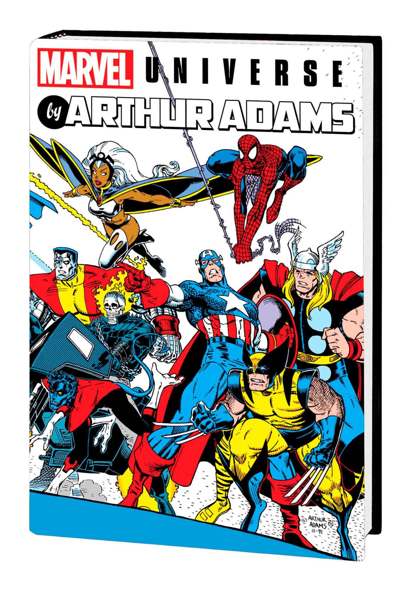 jaquette album MARVEL UNIVERSE BY ARTHUR ADAMS OMNIBUS