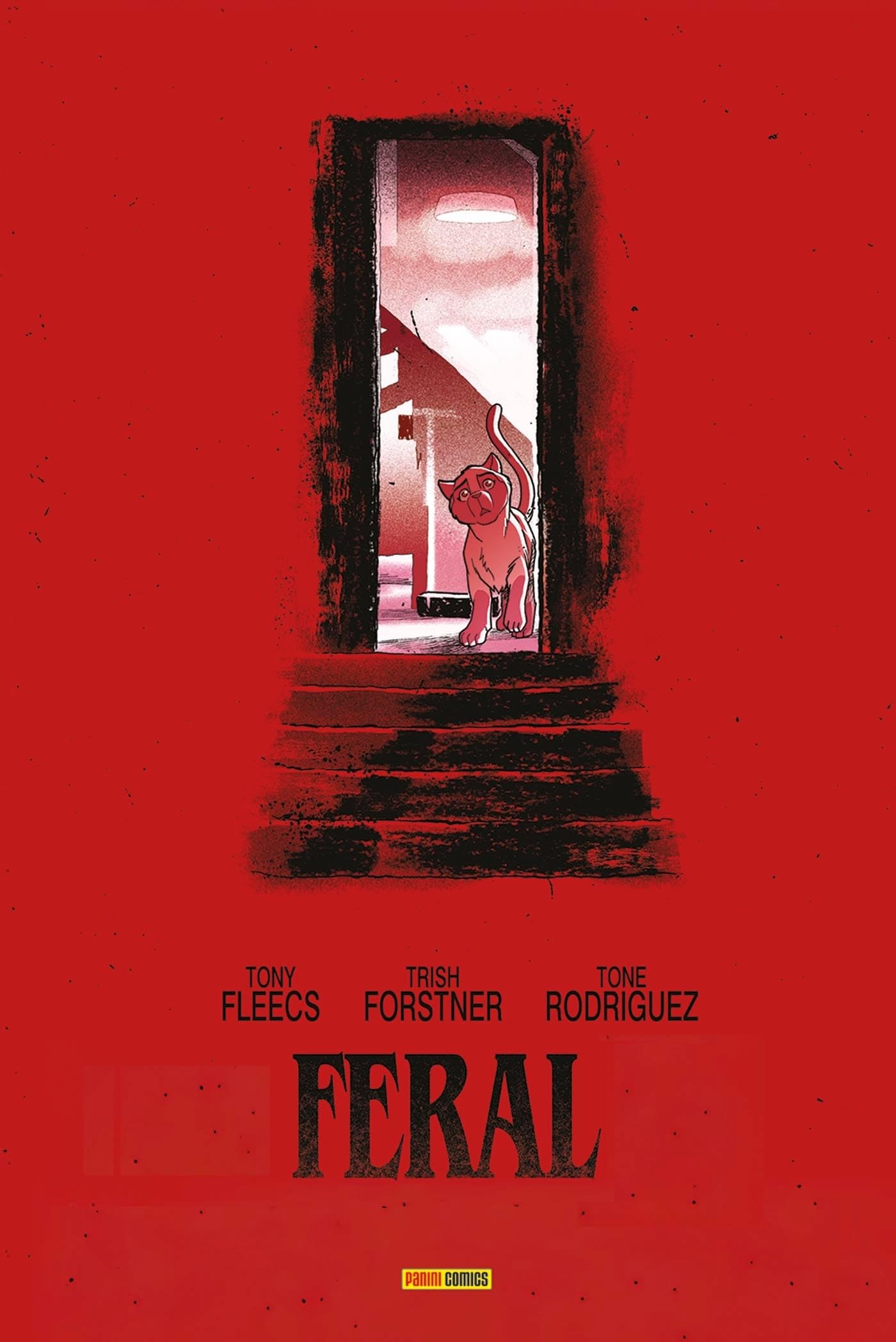 jaquette album Feral T01 - Couverture Barbare - COMPTE FERME