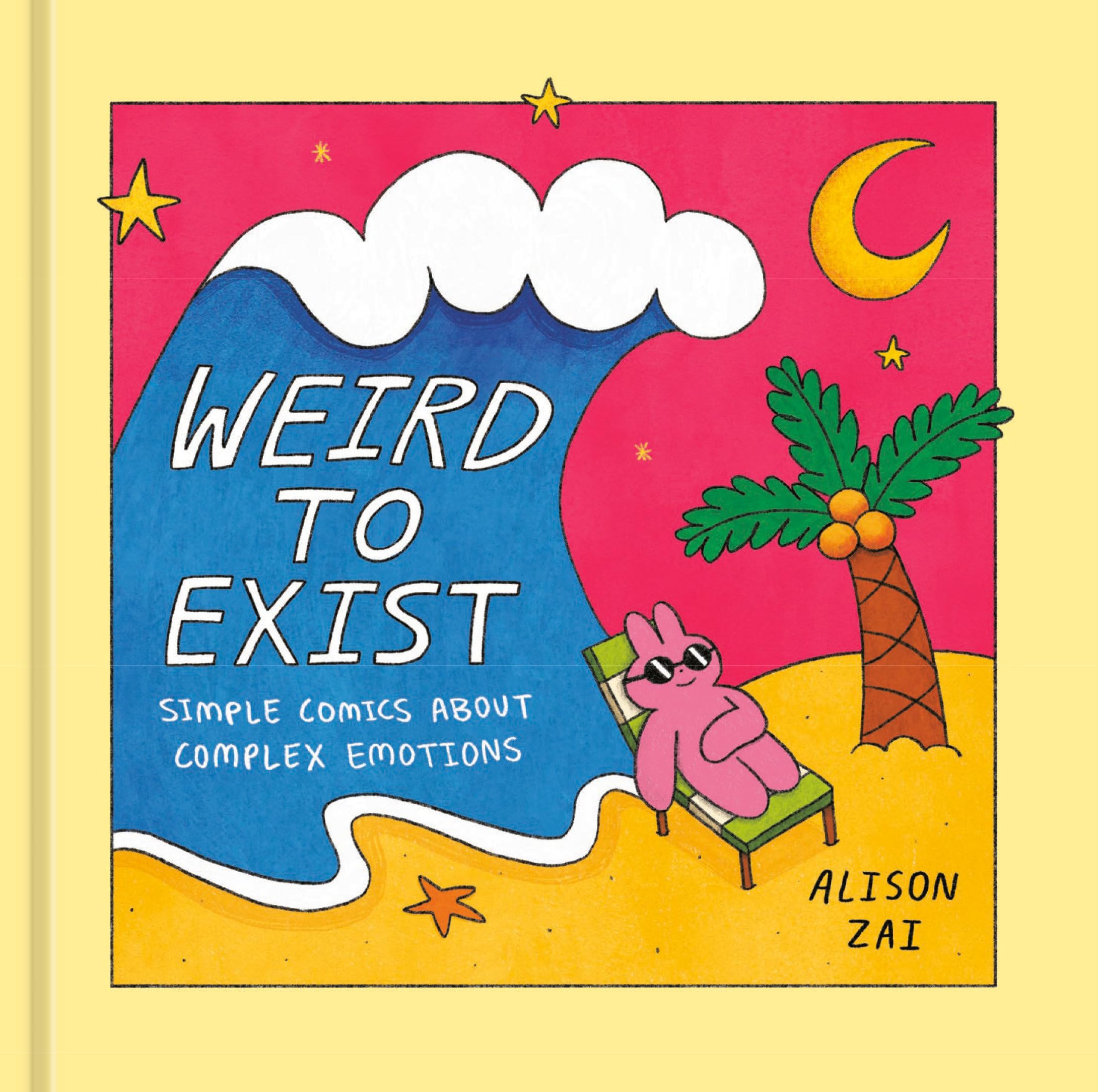 jaquette album Weird to Exist: Simple Comics About Complex Emotions