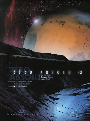 jaquette album Zéro Absolu Tome 3 - Incarnations