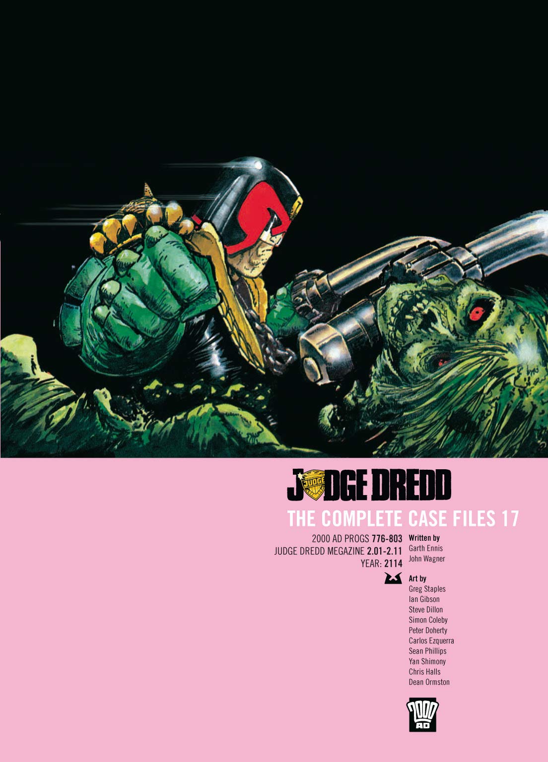jaquette album Judge Dredd: The Complete Case Files 17 (Volume 17)