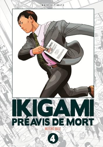 jaquette album Ikigami - Préavis de mort - Ultimate - Tome 4