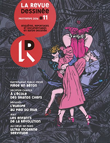 jaquette album La Revue Dessinée N° 11, Printemps 2016