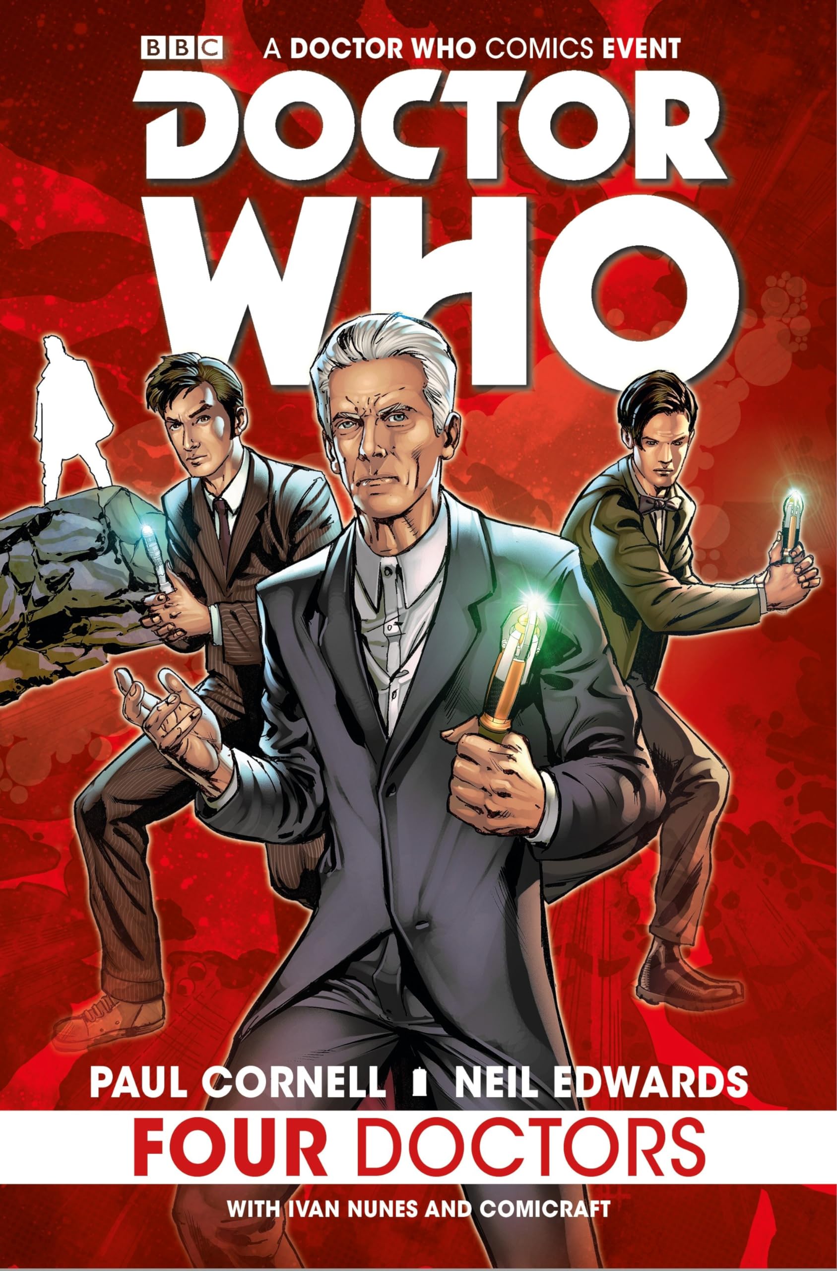 jaquette album Doctor Who Four Doctors 1