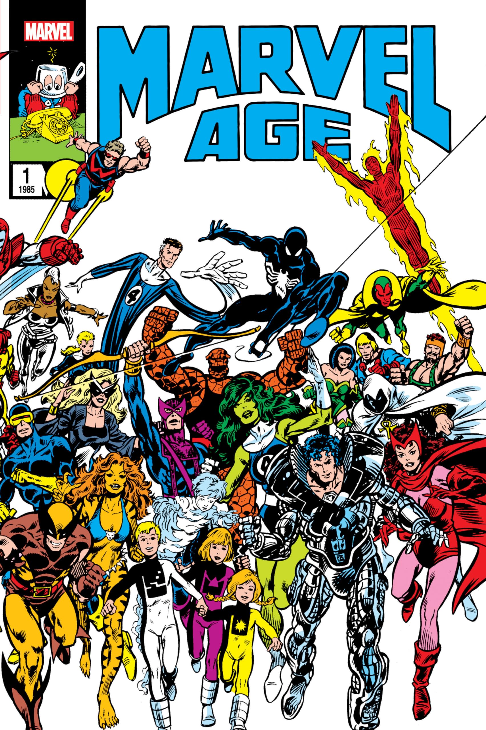 jaquette album MARVEL AGE OMNIBUS VOL. 1